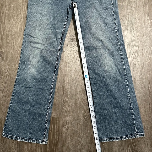 D & Co Womens Denim Jeans 10 Stretch Bootcut Light Wash - Picture 3 of 8